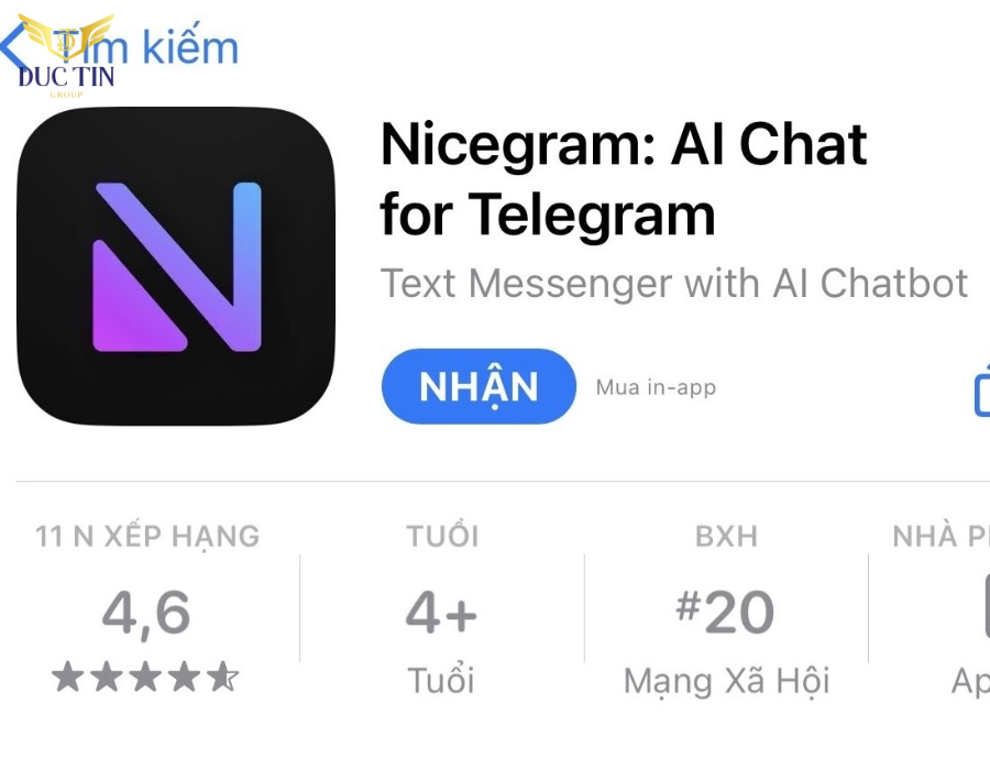 Sử dụng Nicegram để bỏ chặn trên Telegram